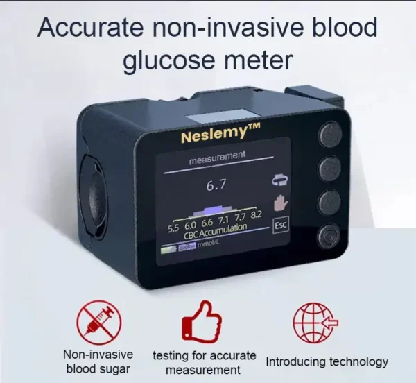 Neslemy™ Advanced Non-Invasive GlucoseMonitor-99.9% Accuracy + Exclusive Gift ✅TGA Approved